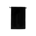 Black Velvet Drawstring Pouches - 20 x 30 cm