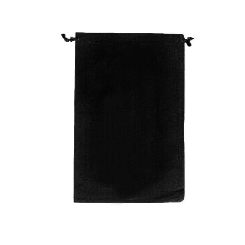 Black Velvet Drawstring Pouches - 30 x 40 cm