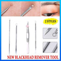 Blackhead Remover Tool Kit Stainless Steel - Pack of 2 Blackhead Needles, Long and Short - view 2