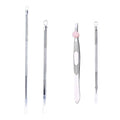 Blackhead Remover Tool Kit Stainless Steel - Pack of 2 Blackhead Needles, Long and Short - view 3