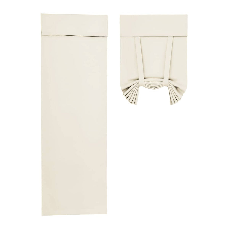 Blackout Door Curtain - Beige, 76 x 203 cm Thermal Insulated