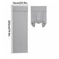 Blackout Door Curtain - Beige, 76 x 203 cm Thermal Insulated - view 4