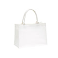 Blank Canvas Tote Bags, Pack of 2 - 27 x 14 x 25 cm