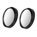 Blind Spot Convex Mirrors, 360 Degree Adjustable - Pack of 2, Black - view 2
