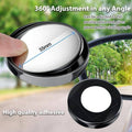 Blind Spot Convex Mirrors, 360 Degree Adjustable - Pack of 2, Black - view 4