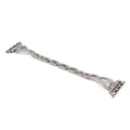 Bling Stainless Steel Bracelet Band for Apple Watch 42 mm, 44 mm and 45 mm - Silver