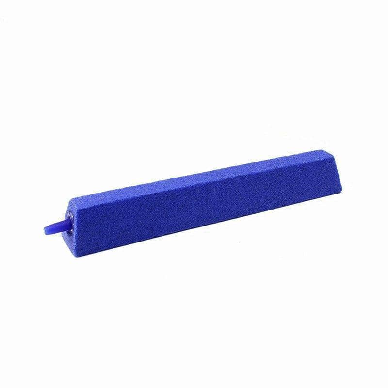 Blue Bubble Log Air Stone for Aquarium Fish Tank - 15 cm