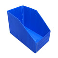 Blue Corrugated Plastic Storage Bin - 60 x 36 x 35cm