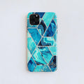 Blue Marble Shockproof Silicone Phone Case - For iPhone 14 Plus - view 5