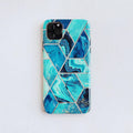 Blue Marble Shockproof Silicone Phone Case - For iPhone 14 Pro Max - view 5