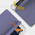 Blue Shockproof Silicone iPad 2018 Case with Pencil Holder 9.7 in (24.6 cm) - view 5
