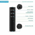 Bluetooth 5.0 Audio Receiver with 3.5 mm AUX for Car and Home Stereo - Black - view 4
