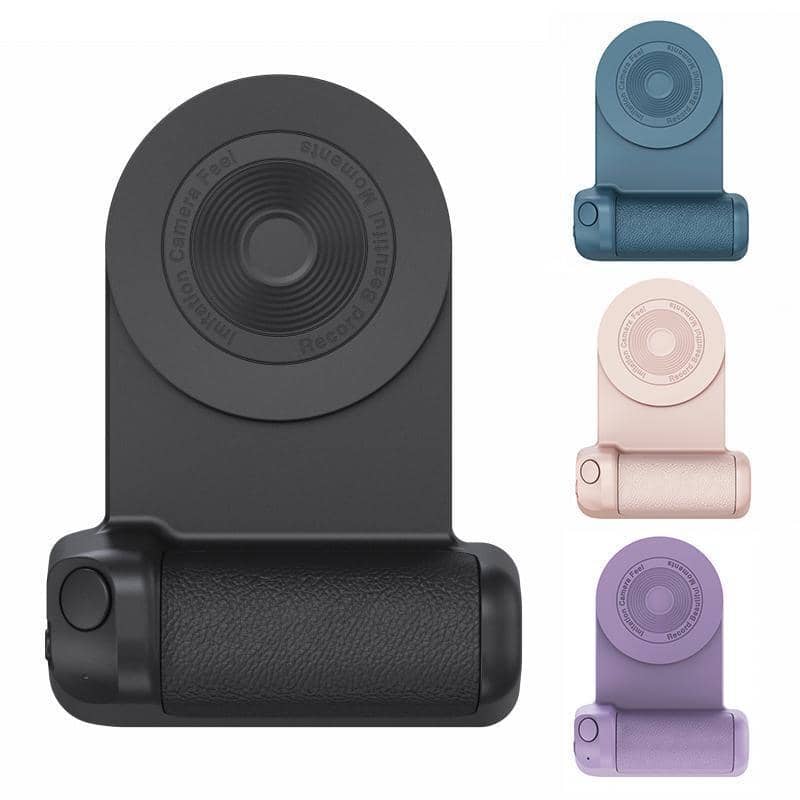 Bluetooth Camera Grip Handle for Phone Photography - Light Pink - view 3