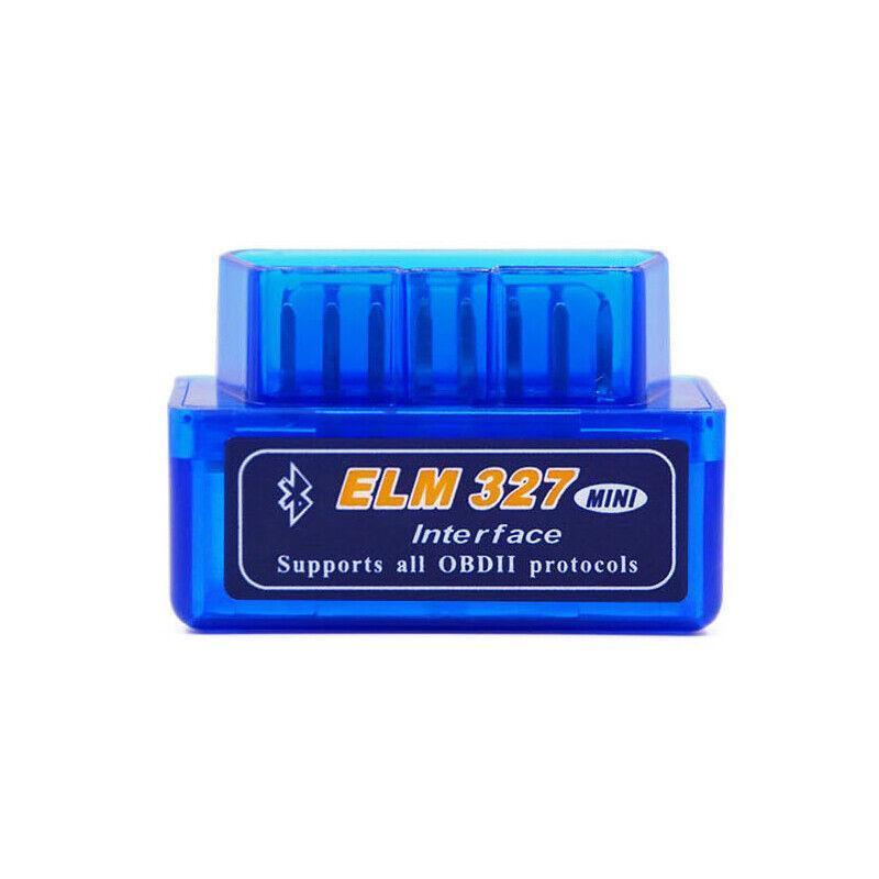Bluetooth OBD2 Car Diagnostic Scanner, ELM327 Mini - Blue - view 2