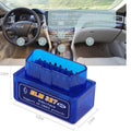 Bluetooth OBD2 Car Diagnostic Scanner, ELM327 Mini - Blue - view 4