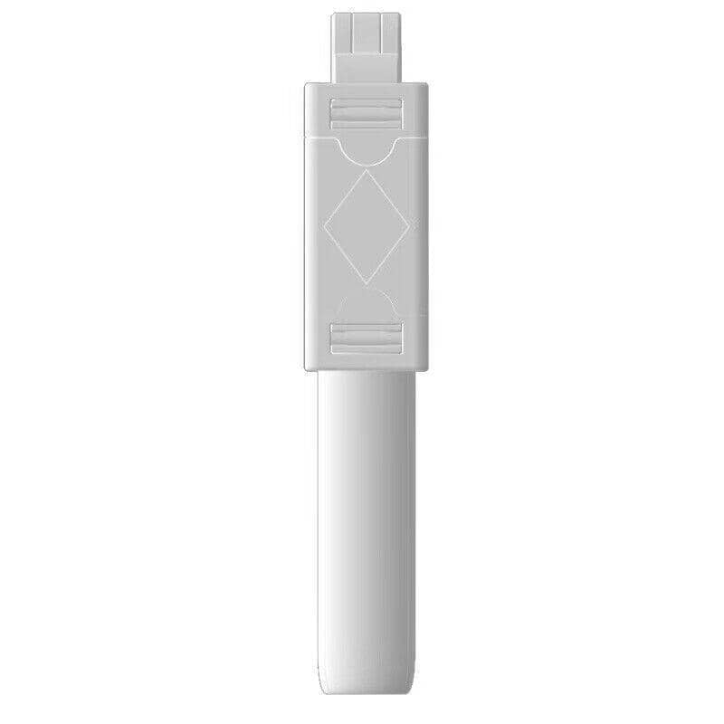 Bluetooth Selfie Stick Tripod with Remote, Extendable and Foldable - White