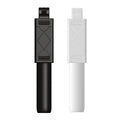 Bluetooth Selfie Stick Tripod with Remote, Extendable and Foldable - White - view 3