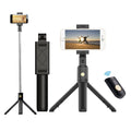 Bluetooth Selfie Stick Tripod with Remote, Extendable and Foldable - White - view 5