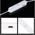 Bluetooth Wireless Sports Earphones with Microphone - White - view 3