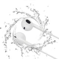 Bluetooth Wireless Sports Earphones with Microphone - White - view 5