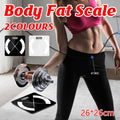 Body Fat Scale with Tempered Glass - White - view 2