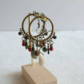 Bohemian Geometric Dreamcatcher Tassel Earrings for Women - view 3