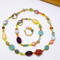 Boho Ethnic Beaded Ring - Multicolour - view 5