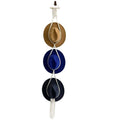 Boho Macrame Hat Hanger - Three Hats, Braided Loops with Fringe