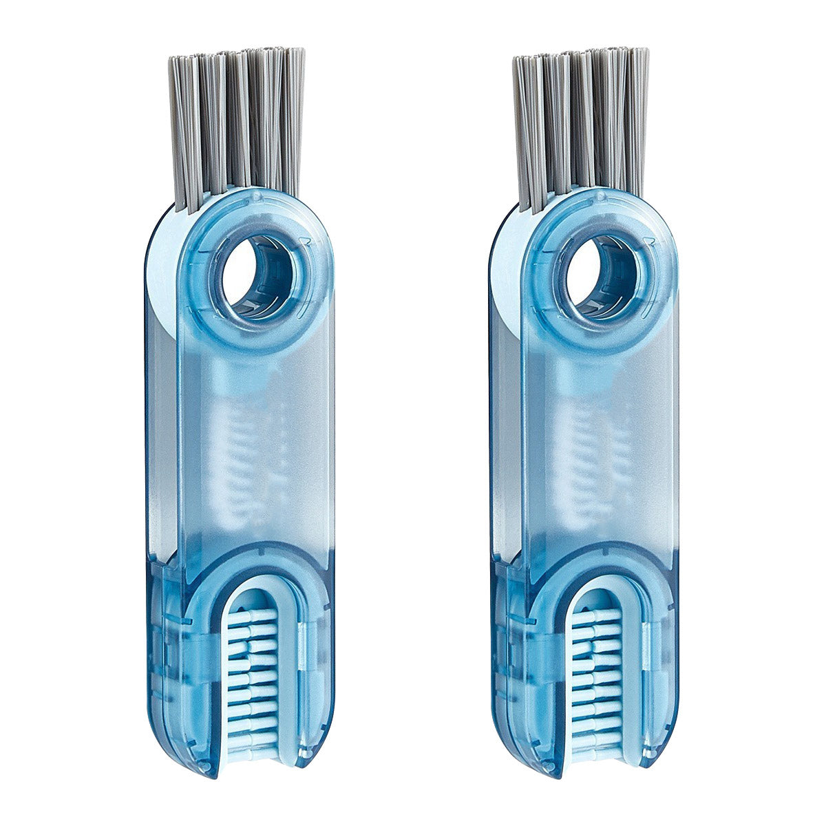 Bottle Cleaning Brush with 3-In-1 Rotating Heads - Grey - view 14