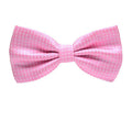 Boys Polka Dot Bow Tie with Adjustable Strap - Pink