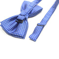 Boys Polka Dot Bow Tie with Adjustable Strap - Yellow - view 5