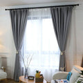 Braided Cotton Curtain Tiebacks with Hanging Ball, No Drill - Tan Brown, 1 Pair - view 5