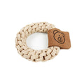 Braided Elastic Hair Tie for Women - Beige