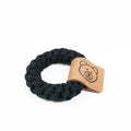 Braided Hair Ties Strong Elastic Cord - Black