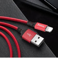 Braided Nylon Fast Charging Cable - Red, 1 m - view 5