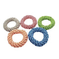 Braided Rope Pet Chew Ring - 1 Piece, Random Colour - view 2