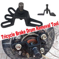 Brake Drum Removal Tool for Motorcycles and Tricycles, 4 Hole Cast Iron
