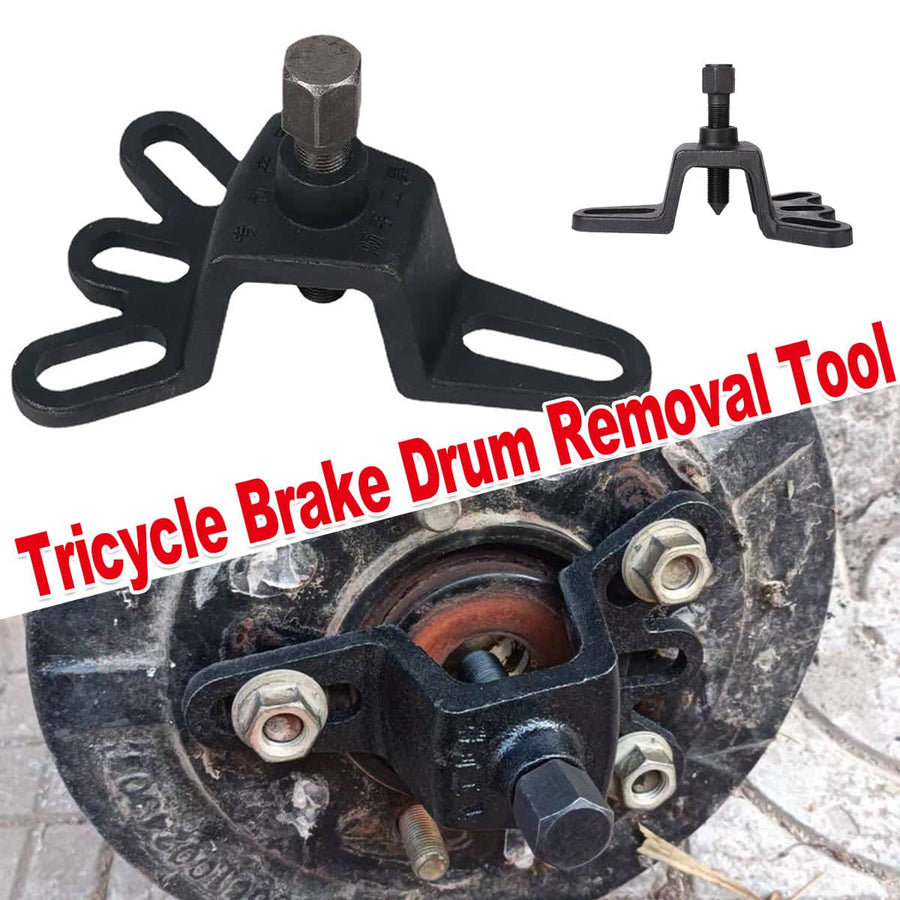 Brake Drum Removal Tool for Motorcycles and Tricycles, 4 Hole Cast Iron