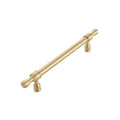 Brass Cabinet Drawer Handle - Gold, 184 mm