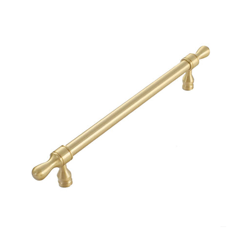 Brass Cabinet Drawer Handle - Gold, 215 mm