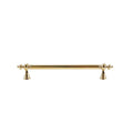 Brass Cabinet Handle - Gold, 160 mm Hole Spacing, 202 mm Long