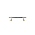 Brass Cabinet Handle - Gold, 96 mm Hole Spacing, 137 mm Long