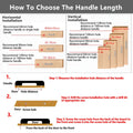 Brass Cabinet Handle - Silver Finish, 160 mm Hole Spacing - view 5