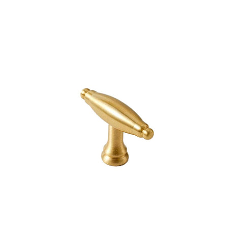 Brass Cabinet Pull Handle - 50 mm Hole Spacing