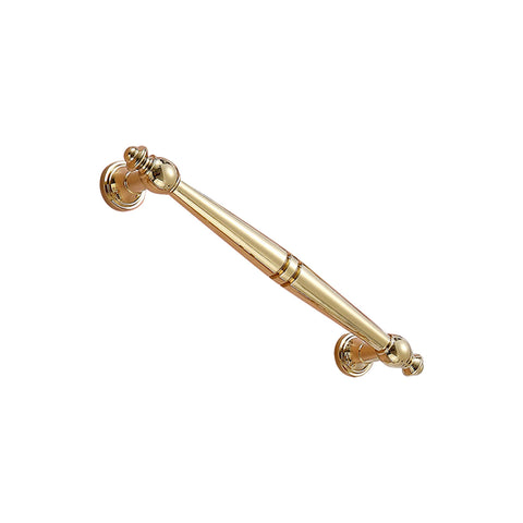 Brass Drawer Pull Handle, 128 mm Hole Spacing - Gold