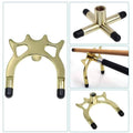 Brass Pool Snooker Billiard Cue Rest Set, Cross and Spider Jigger, Pack of 2 - view 4
