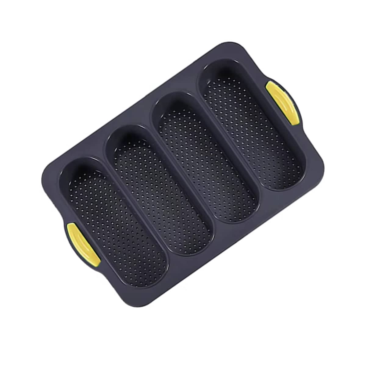 Bread Baking Tray, Four Oval Compartments, Non-Stick, 33.5 x 23.5 cm - view 2