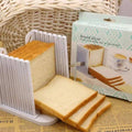 Bread Slicer Guide for Toast and Sandwiches, Foldable, 1 cm or 2 cm Slices - view 4