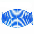 Break Reflective Rim Tape for 18 Inch (46 cm) Wheels - Blue