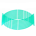 Break Reflective Rim Tape for 18 Inch (46 cm) Wheels - Green